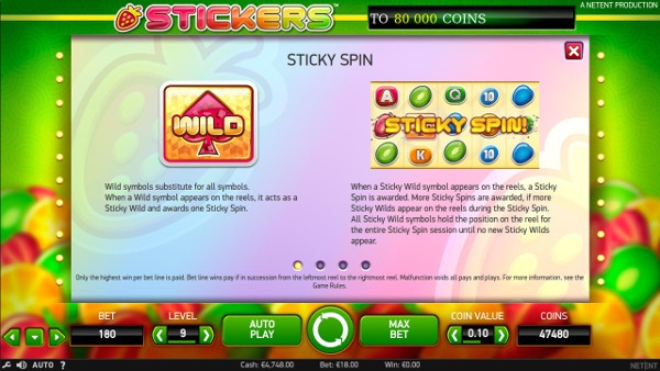 Игровой автомат Stickers - выиграй джекпот в казино Франк